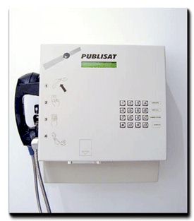 Cabine t�l�phonique Inmarsat