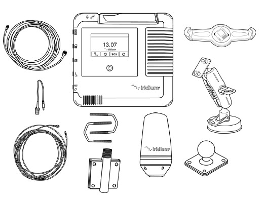 Kit d'installation fixe pour  Iridium GO! exec 