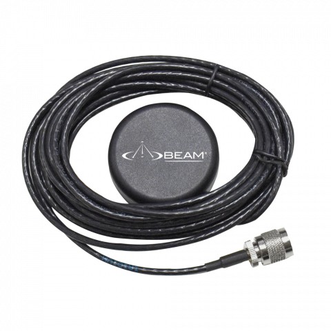 Beam Iridium Magnétique antenna avec 5m de cable et TNC connector