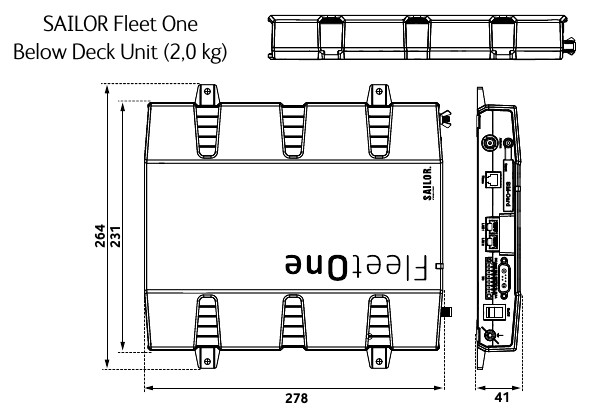 Cobham Sailor Fleet One - Inmarsat